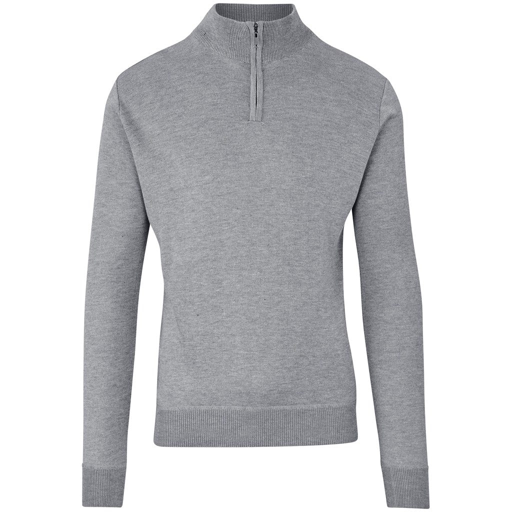 Mens 1/4 Zip Waverley Jersey - Grey