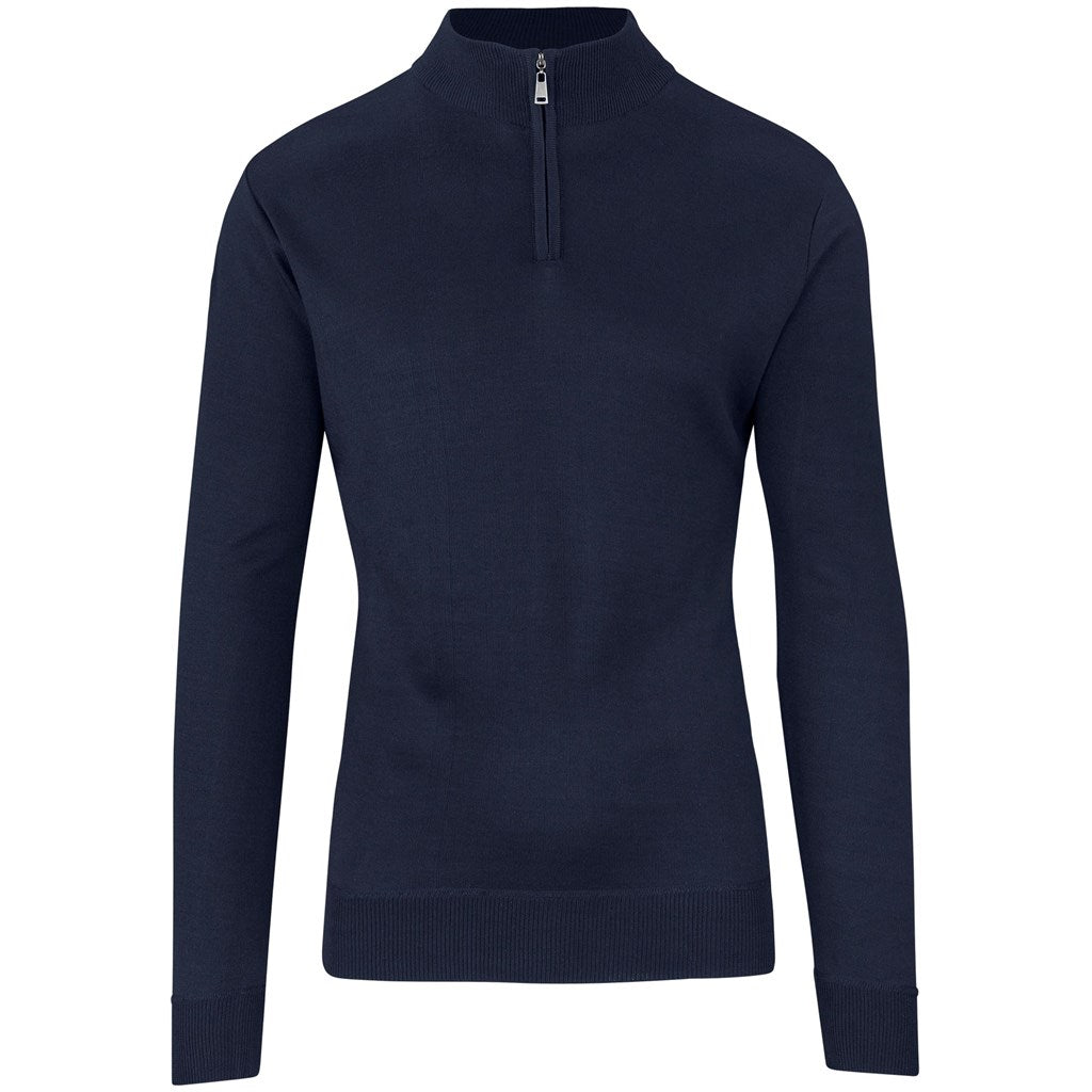 Mens 1/4 Zip Waverley Jersey - Navy