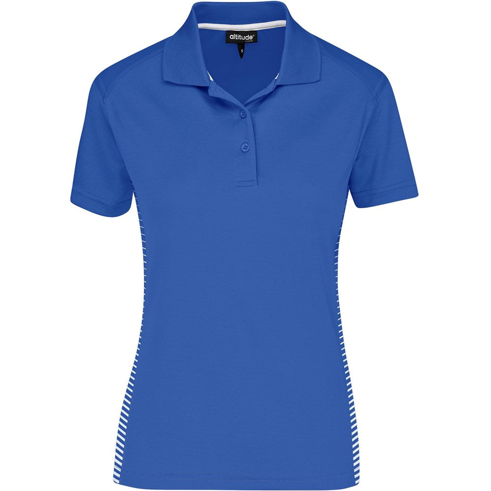 Ladies Zeus Golf Shirt - Blue