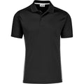 Mens Zeus Golf Shirt - Black