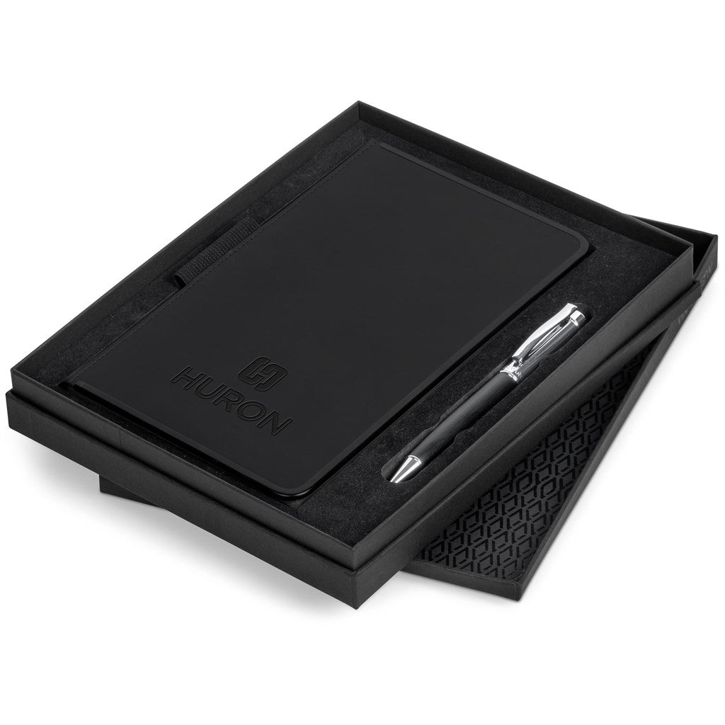 Alex Varga Polanco Notebook & Pen Set - Black
