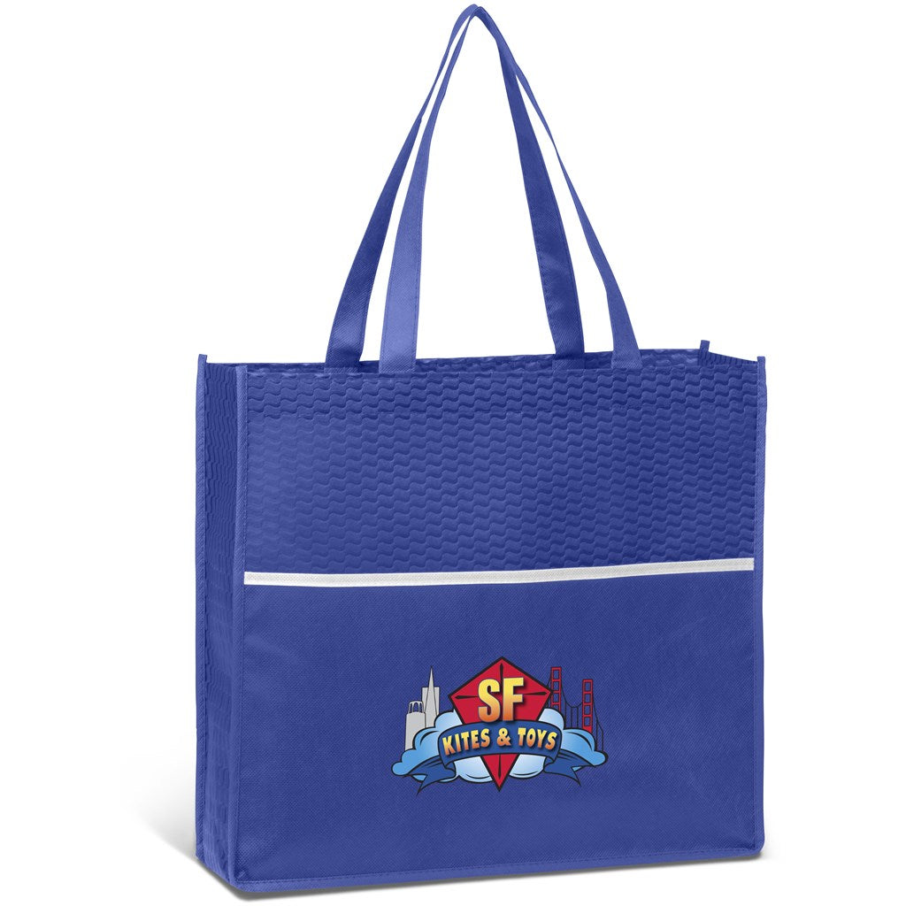 Brighton Non-Woven Shopper - Blue