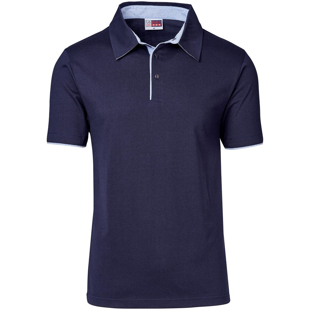 Mens Delta Golf Shirt - Navy