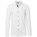Mens Long Sleeve Casablanca Shirt - Charcoal