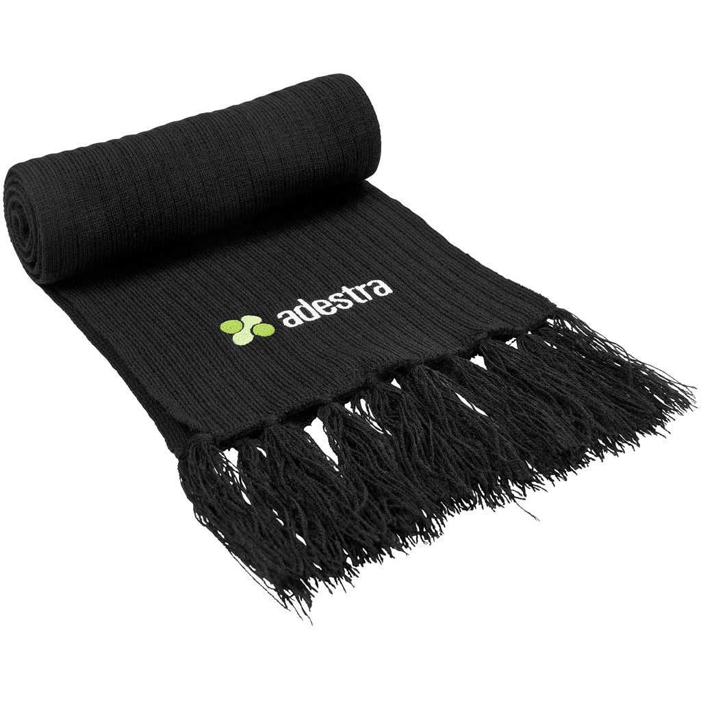 Nebraska Acrylic Scarf - Black