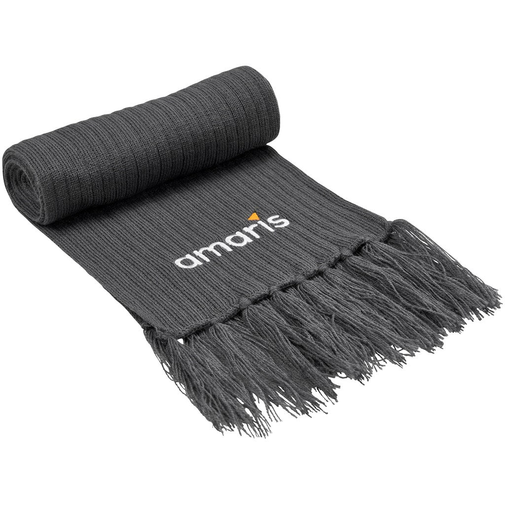 Nebraska Acrylic Scarf - Grey