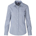 Ladies Long Sleeve Kenton Shirt - Light Blue