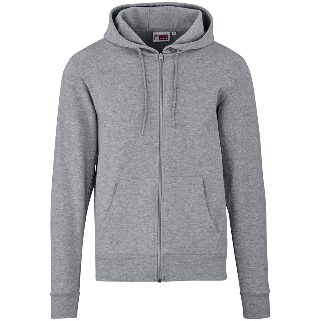 Mens Bravo Hooded Sweater - Grey