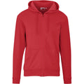 Mens Bravo Hooded Sweater - Red