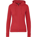 Ladies Bravo Hooded Sweater - Red