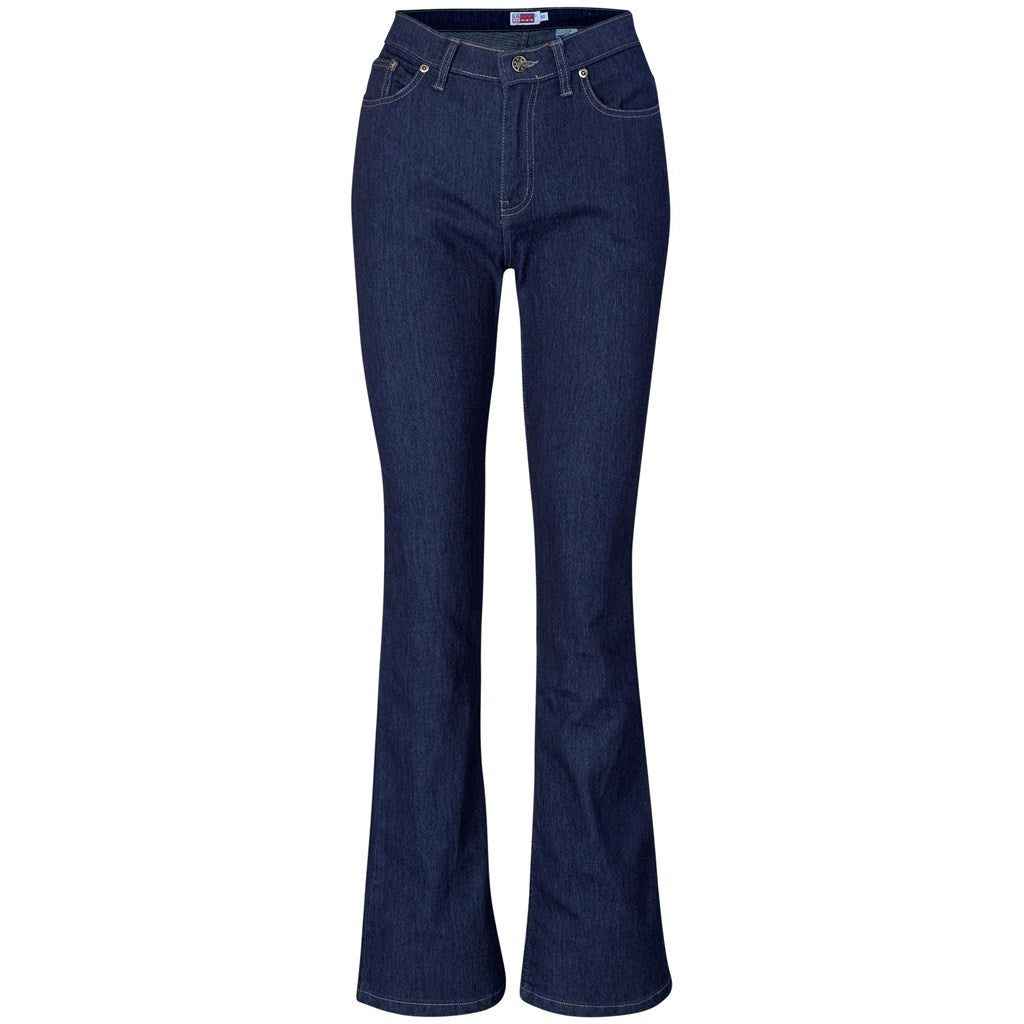 Ladies Bootleg Sierra Jeans - Navy