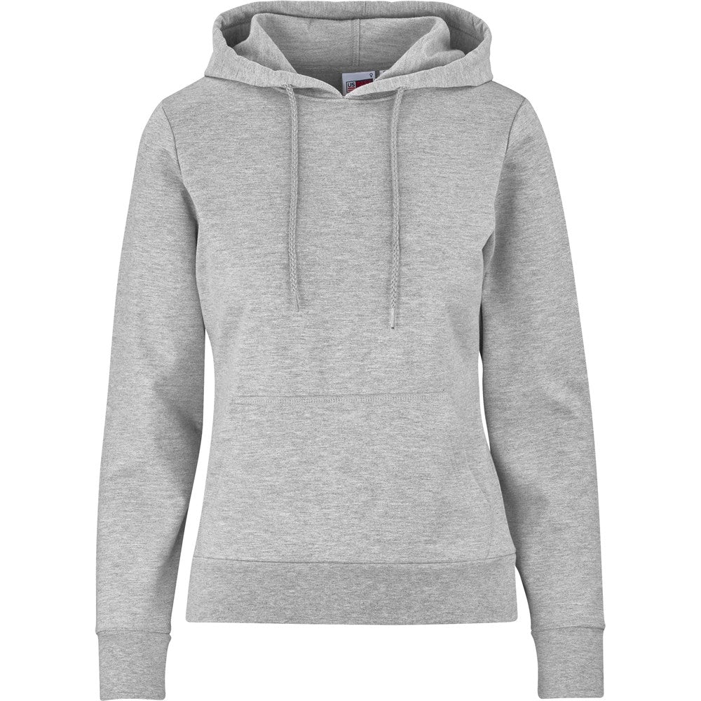 Ladies Omega Hooded Sweater - Grey