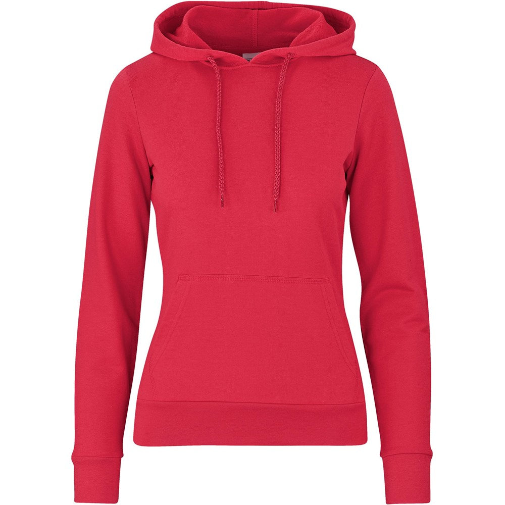 Ladies Omega Hooded Sweater - Red