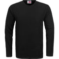Mens Long Sleeve Portland T-Shirt - Black