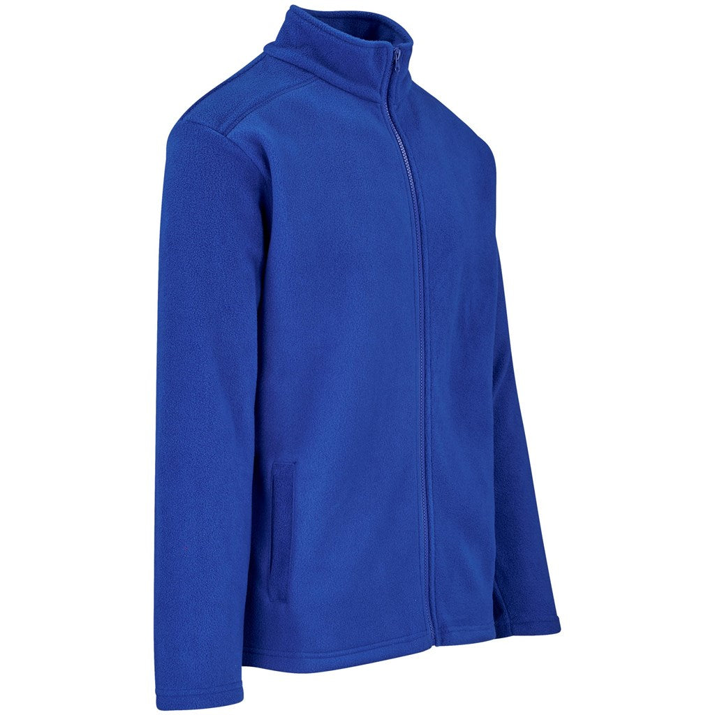 Mens Yukon Micro Fleece Jacket - Blue