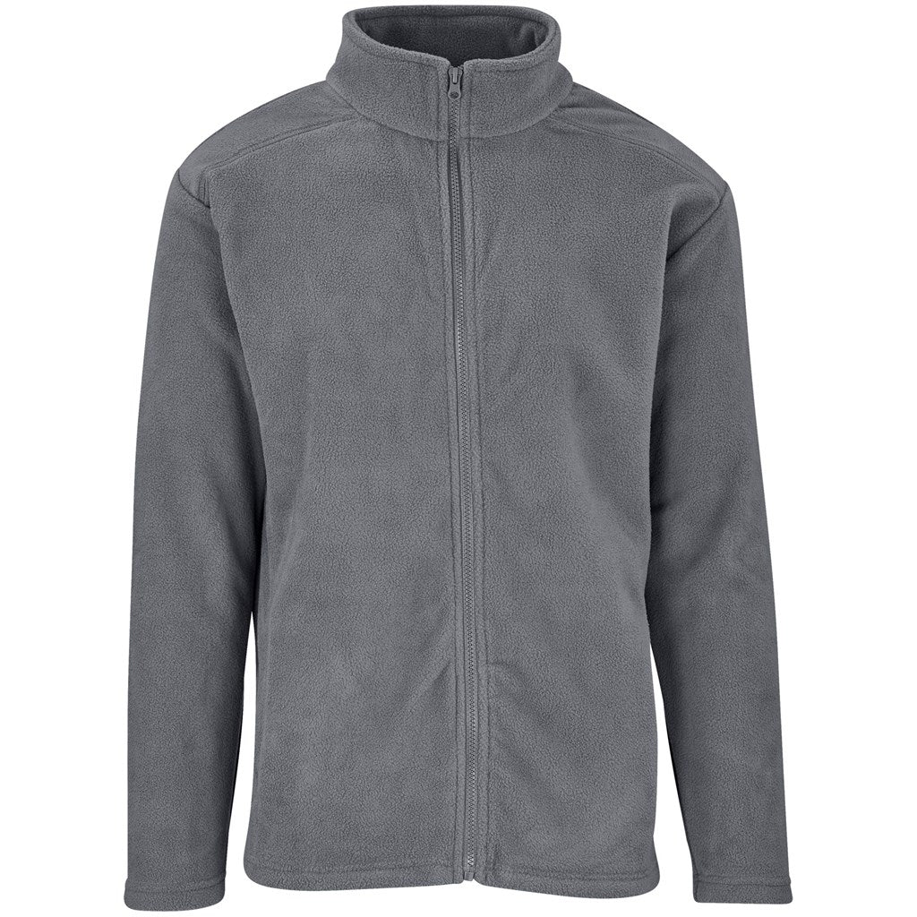 Mens Yukon Micro Fleece Jacket - Grey