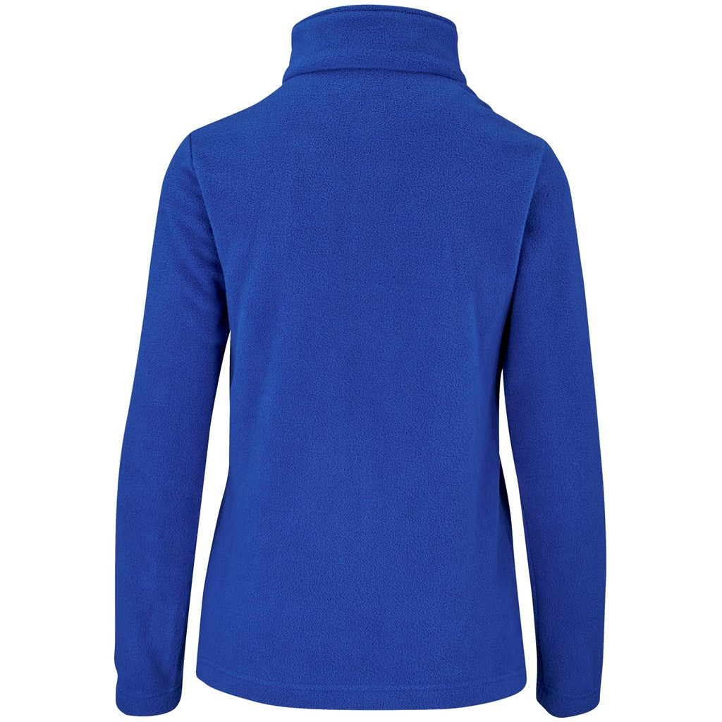 Ladies Yukon Micro Fleece Jacket - Blue
