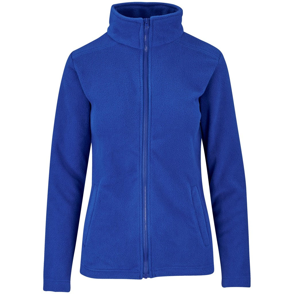 Ladies Yukon Micro Fleece Jacket - Blue