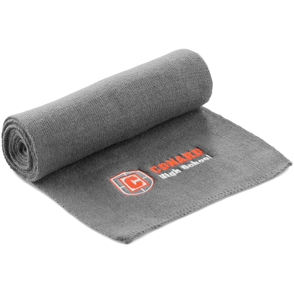 Team Acrylic Scarf - Grey