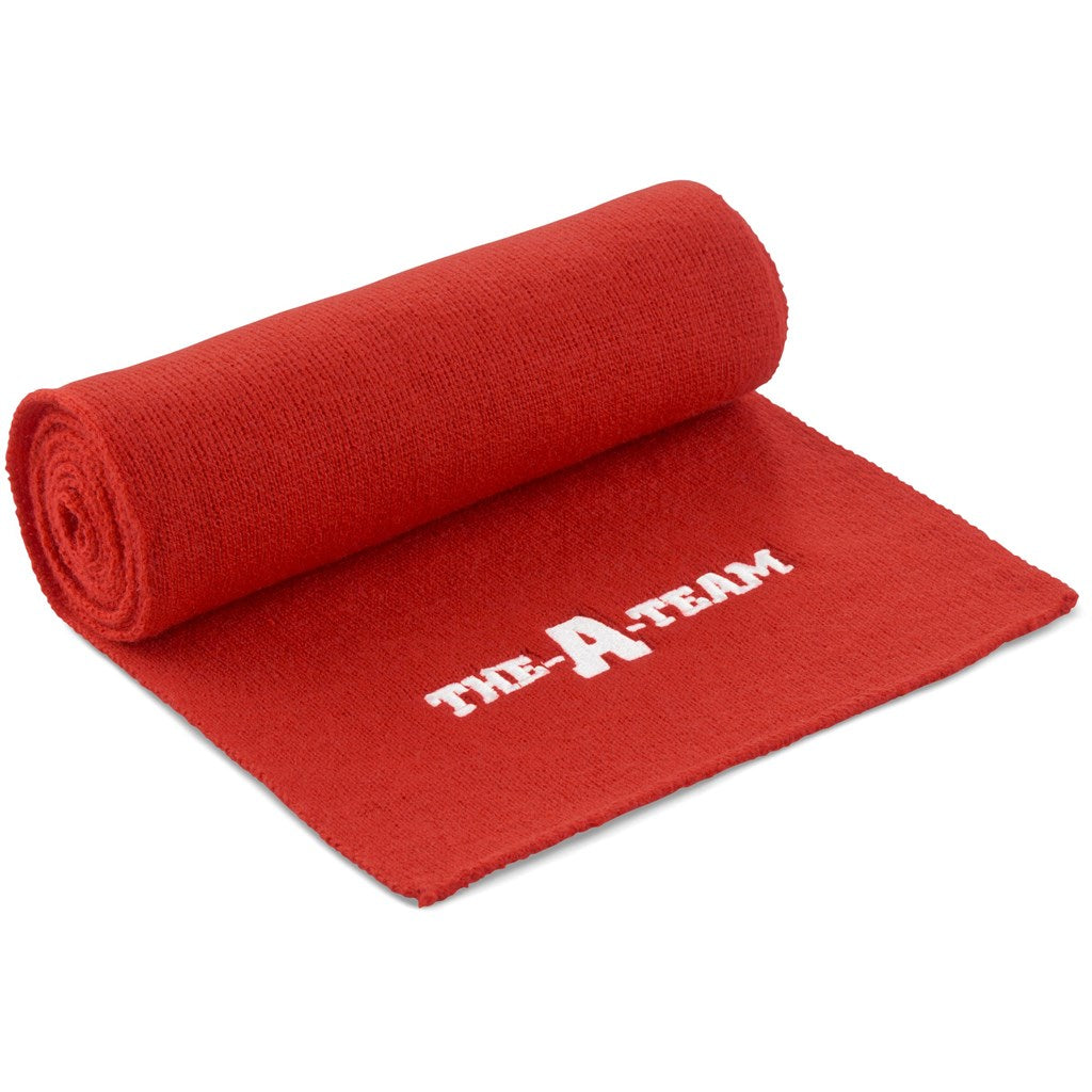 Team Acrylic Scarf - Red