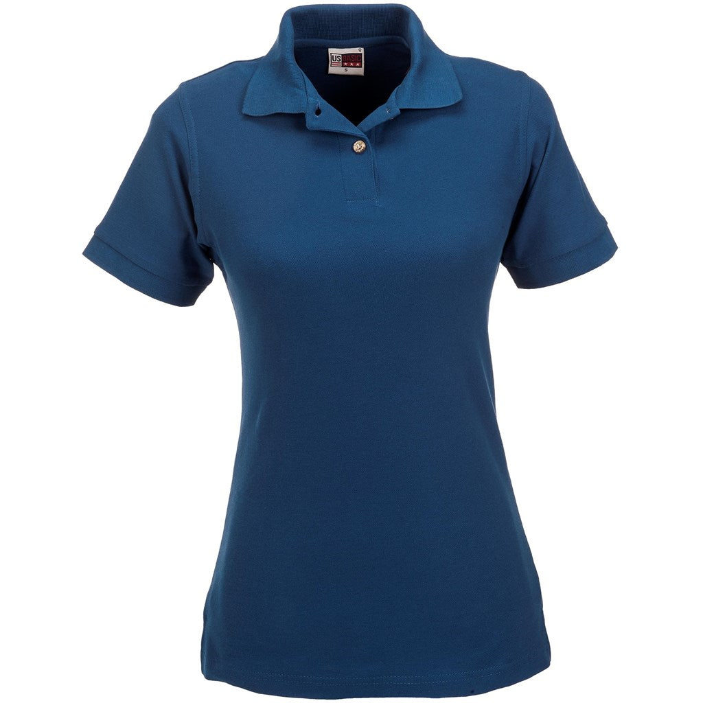 Ladies Boston Golf Shirt - Blue