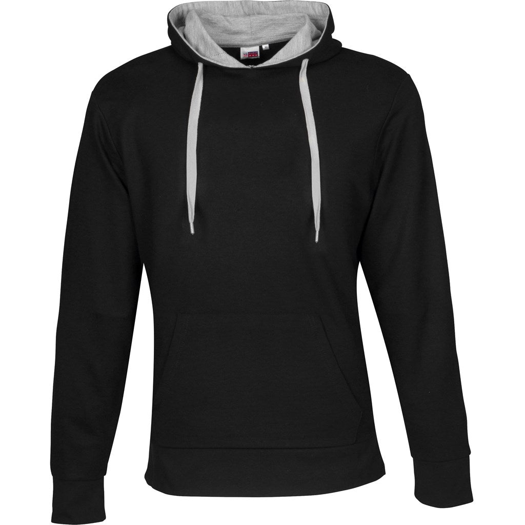 Mens Solo Hooded Sweater - Grey
