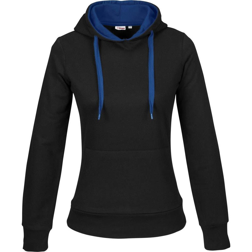 Ladies Solo Hooded Sweater - Blue