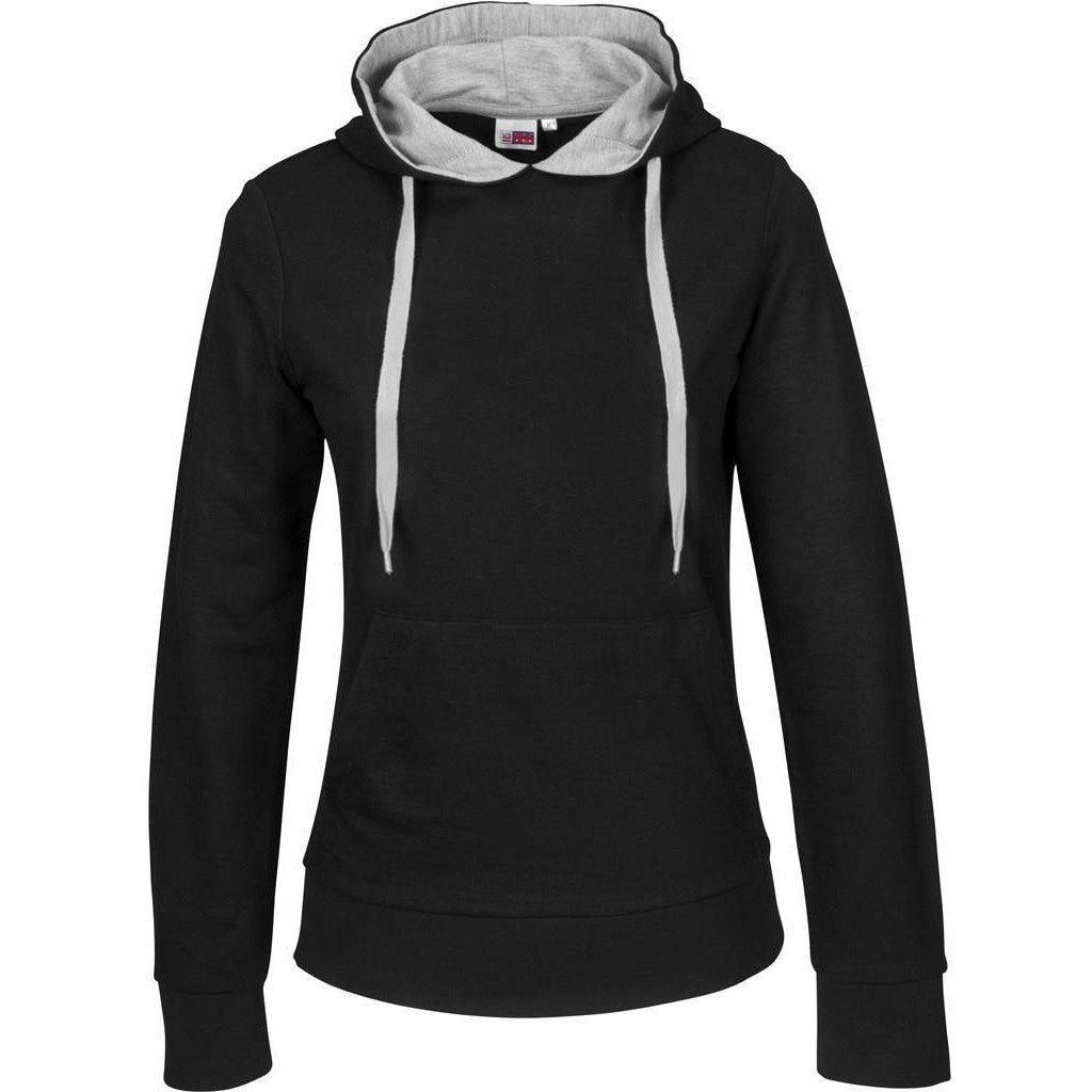 Ladies Solo Hooded Sweater - Grey