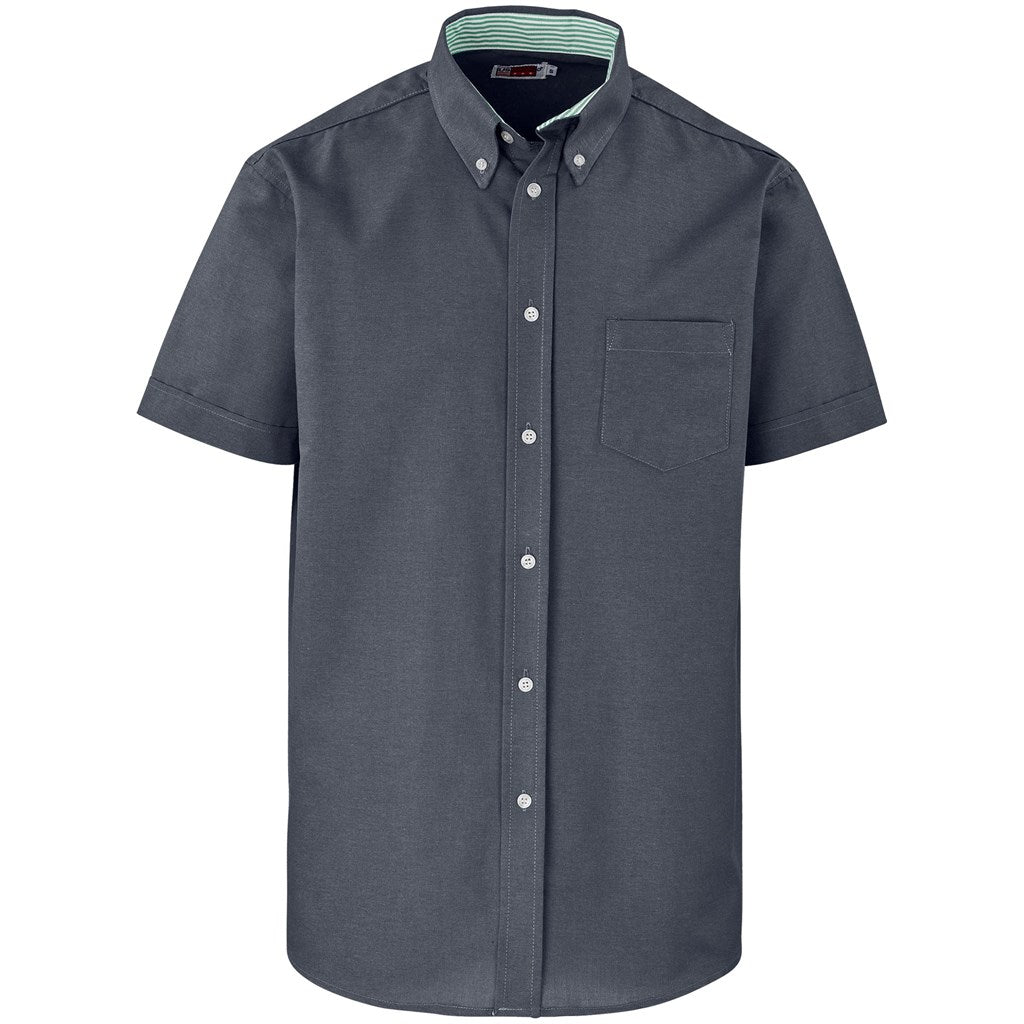 Mens Short Sleeve Aspen Shirt - Grey
