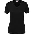 Ladies Super Club 165 V-Neck T-Shirt - Black