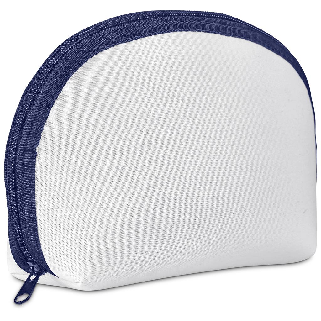 Hoppla Isabella Neoprene Mini Cosmetic Bag - Navy