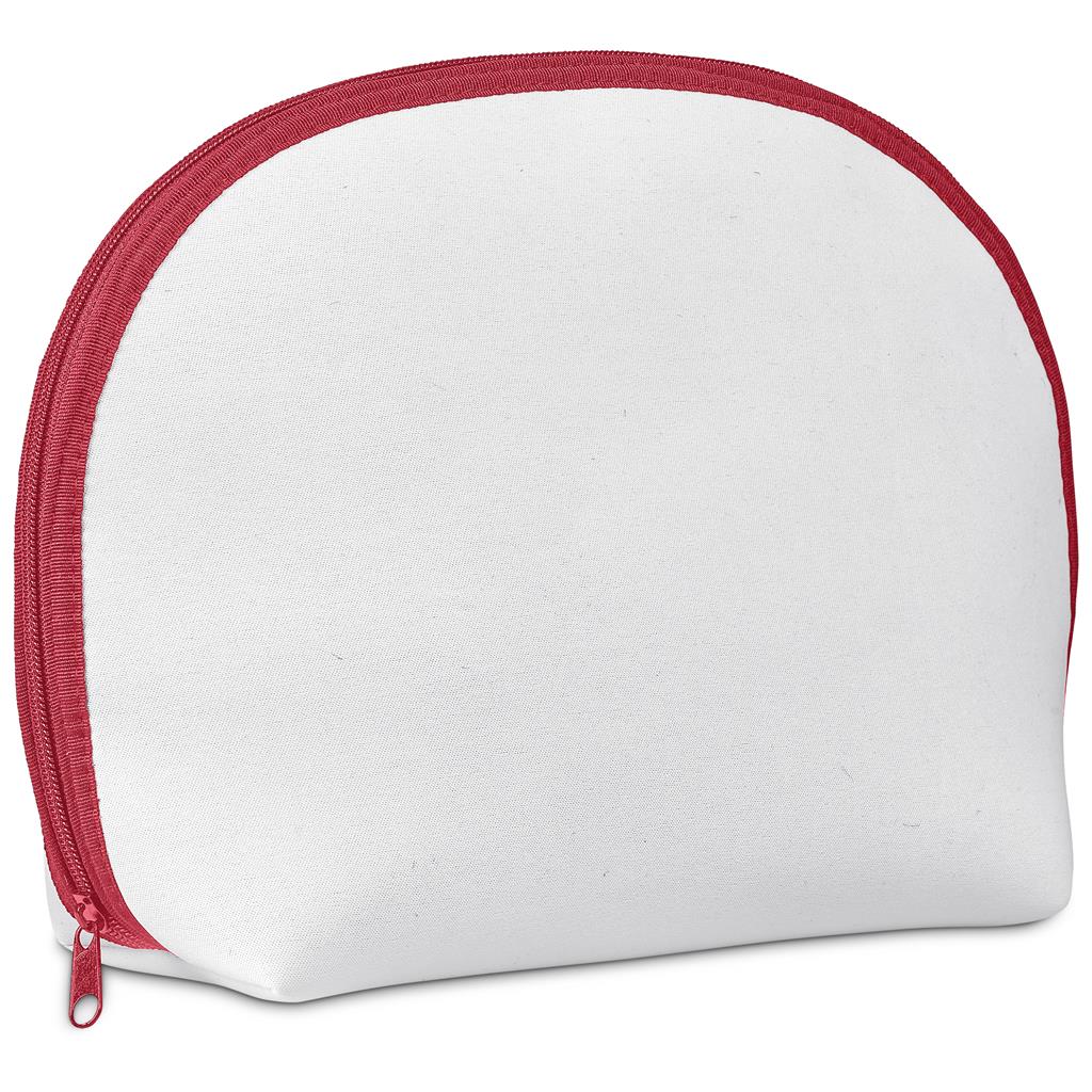 Hoppla Isabella Neoprene Maxi Cosmetic Bag - Red