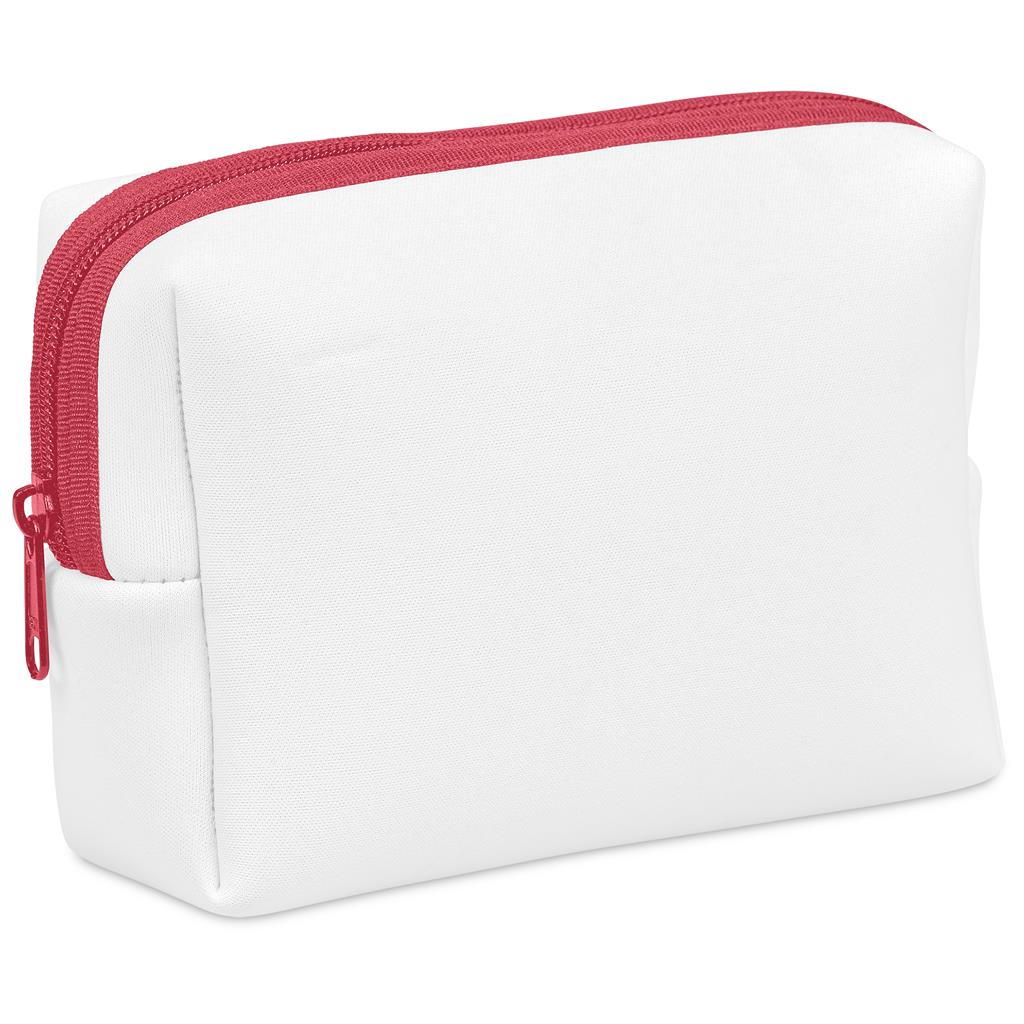Hoppla Emma Neoprene Cosmetic Bag - Red