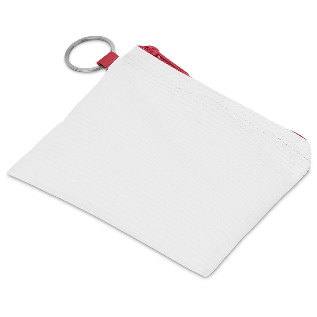 Hoppla Quirky Recycled PET Credit Card & Coin Purse - Red