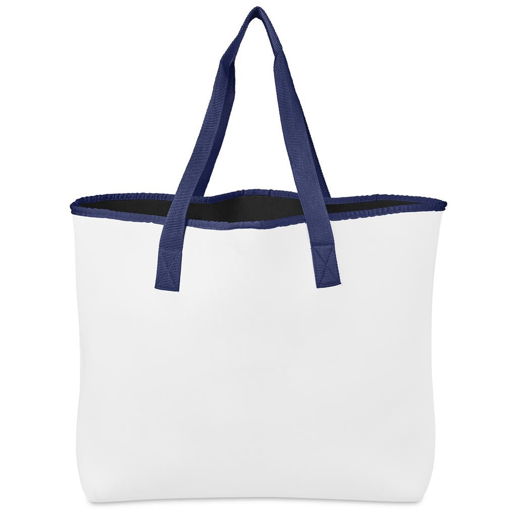 Hoppla Boulders Neoprene Beach Bag - Navy