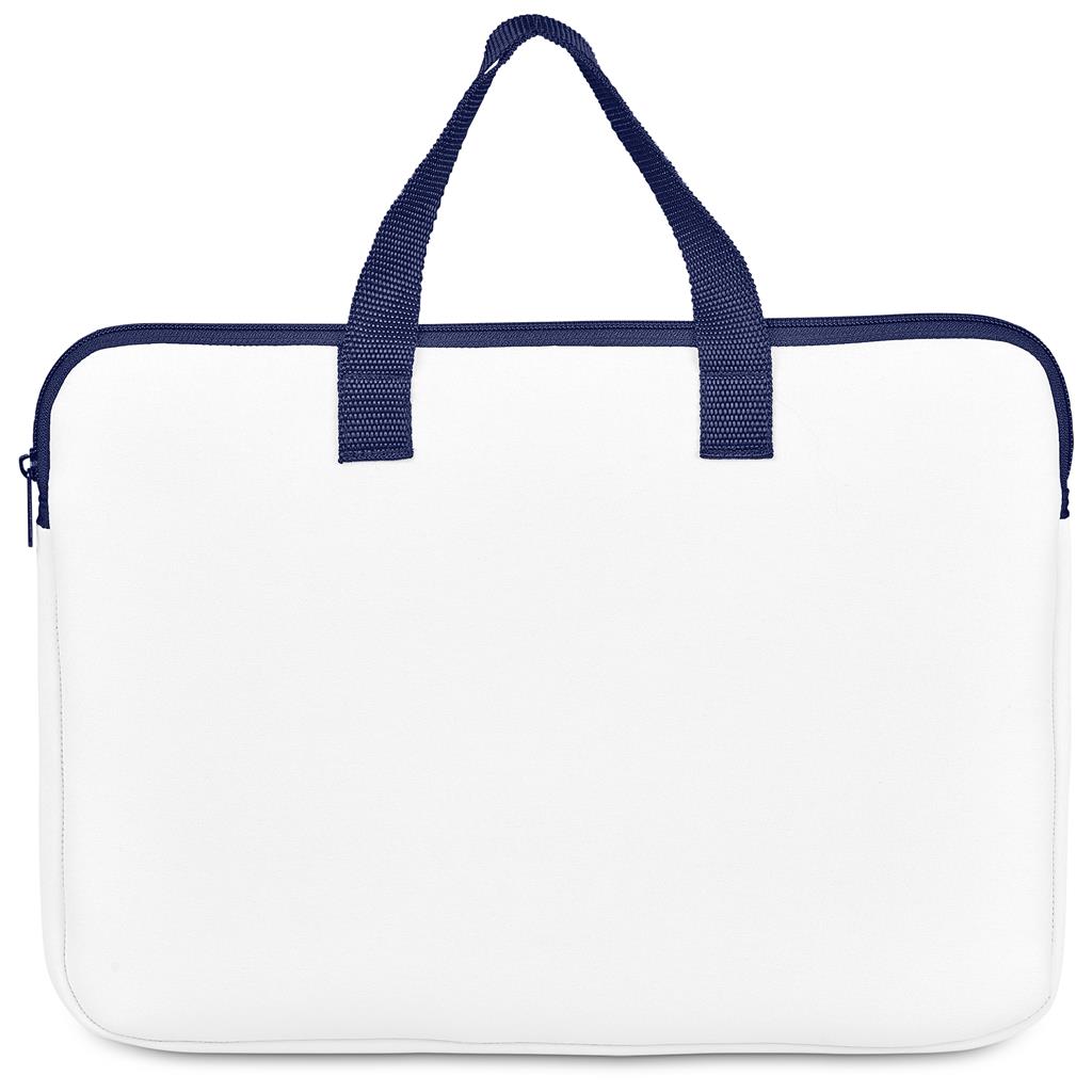 Hoppla Plett Neoprene 13-inch Laptop Sleeve with Handles - Navy