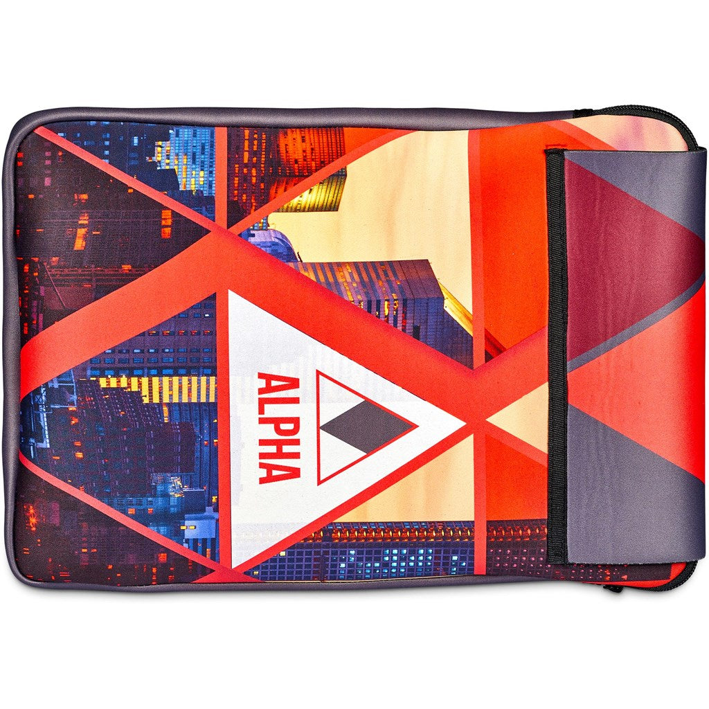 Hoppla Grotto 13 inch Neoprene Laptop Sleeve With Build-In Mouse Pad