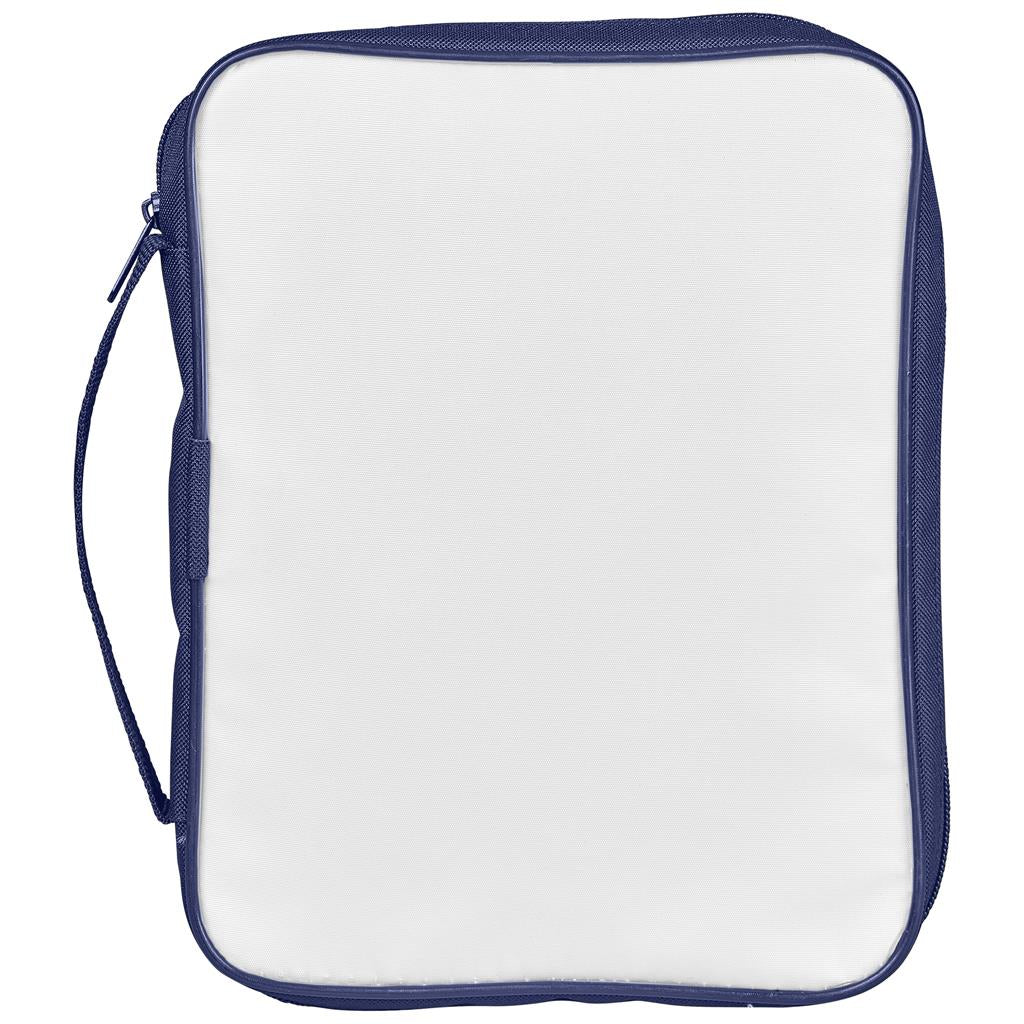 Hoppla Faith Bible Book Bag With Carry Handle - Navy