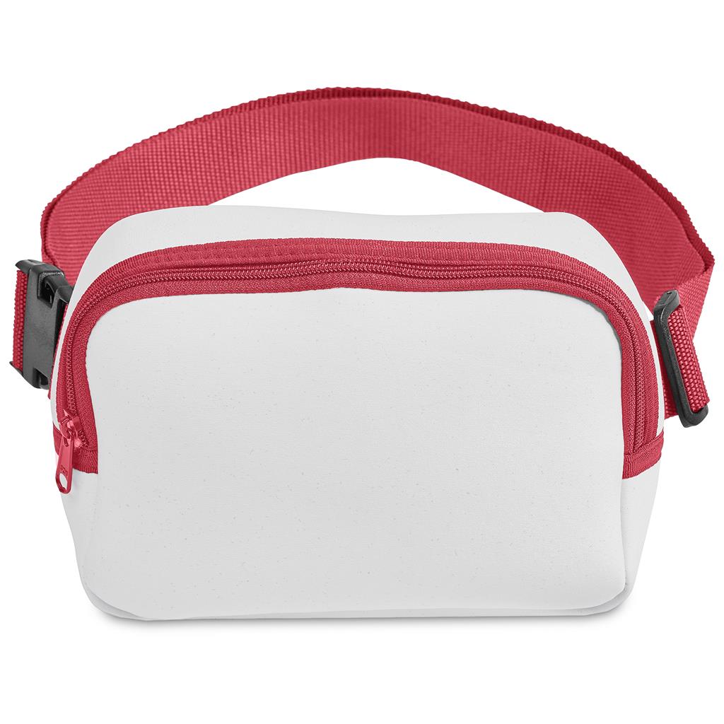 Hoppla Lula Neoprene Waist Bag - Red