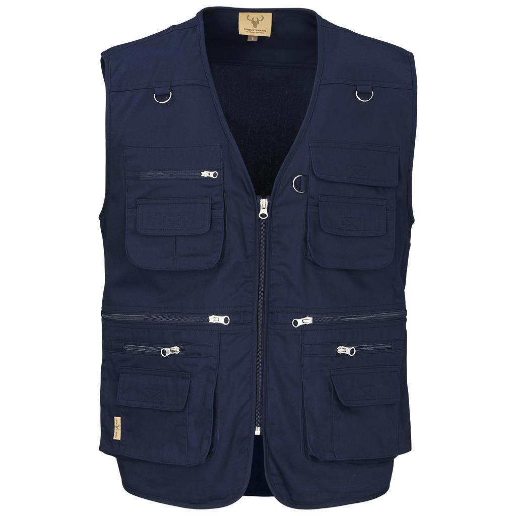 Mens Tugela Sleeveless Jacket - Navy