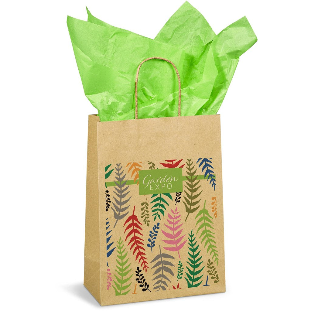 Altitude Ecological Digital Print Midi Paper Gift Bag 150gsm