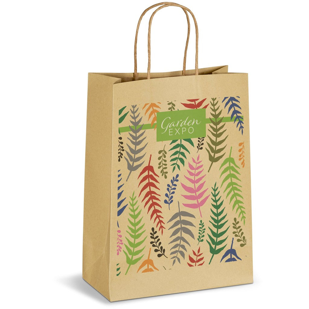 Altitude Ecological Digital Print Midi Paper Gift Bag 150gsm