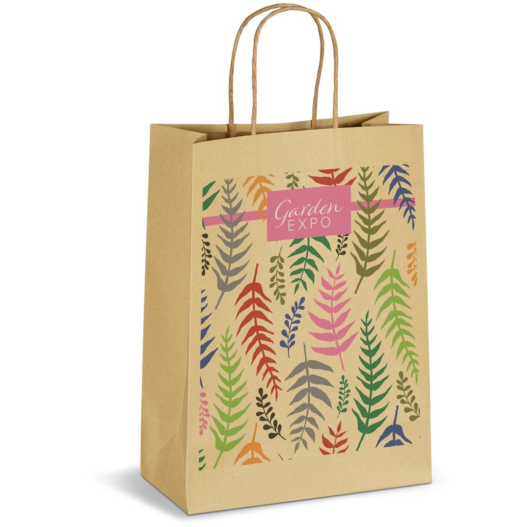 Altitude Ecological Digital Print Midi Paper Gift Bag 150gsm
