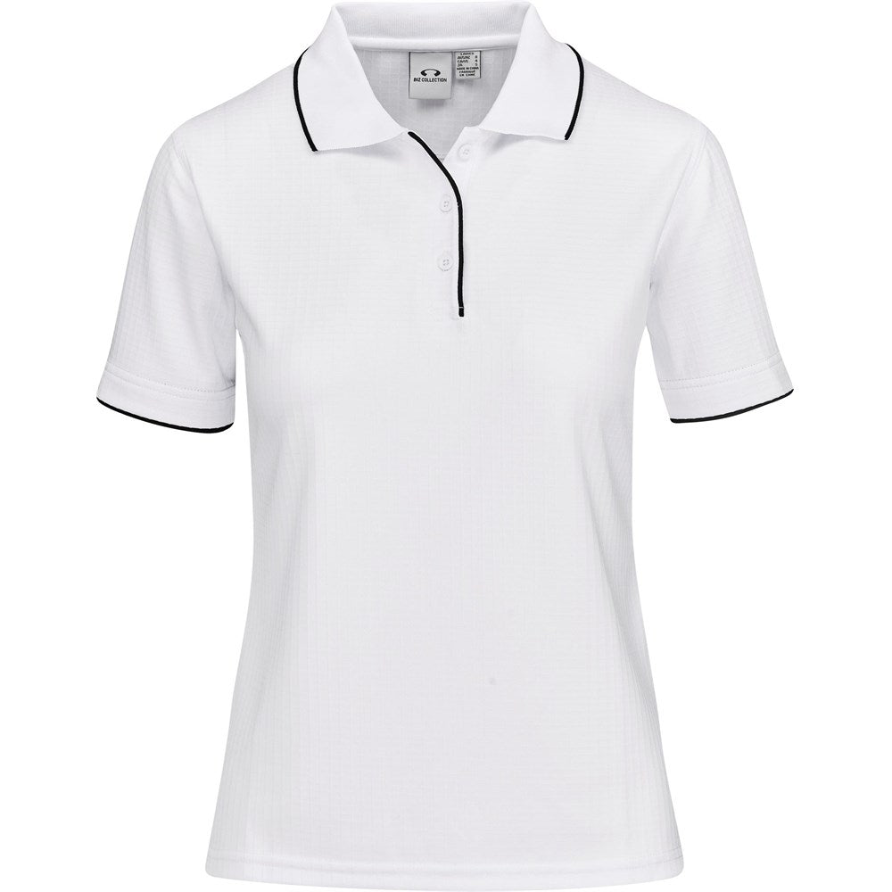 Ladies Elite Golf Shirt - White