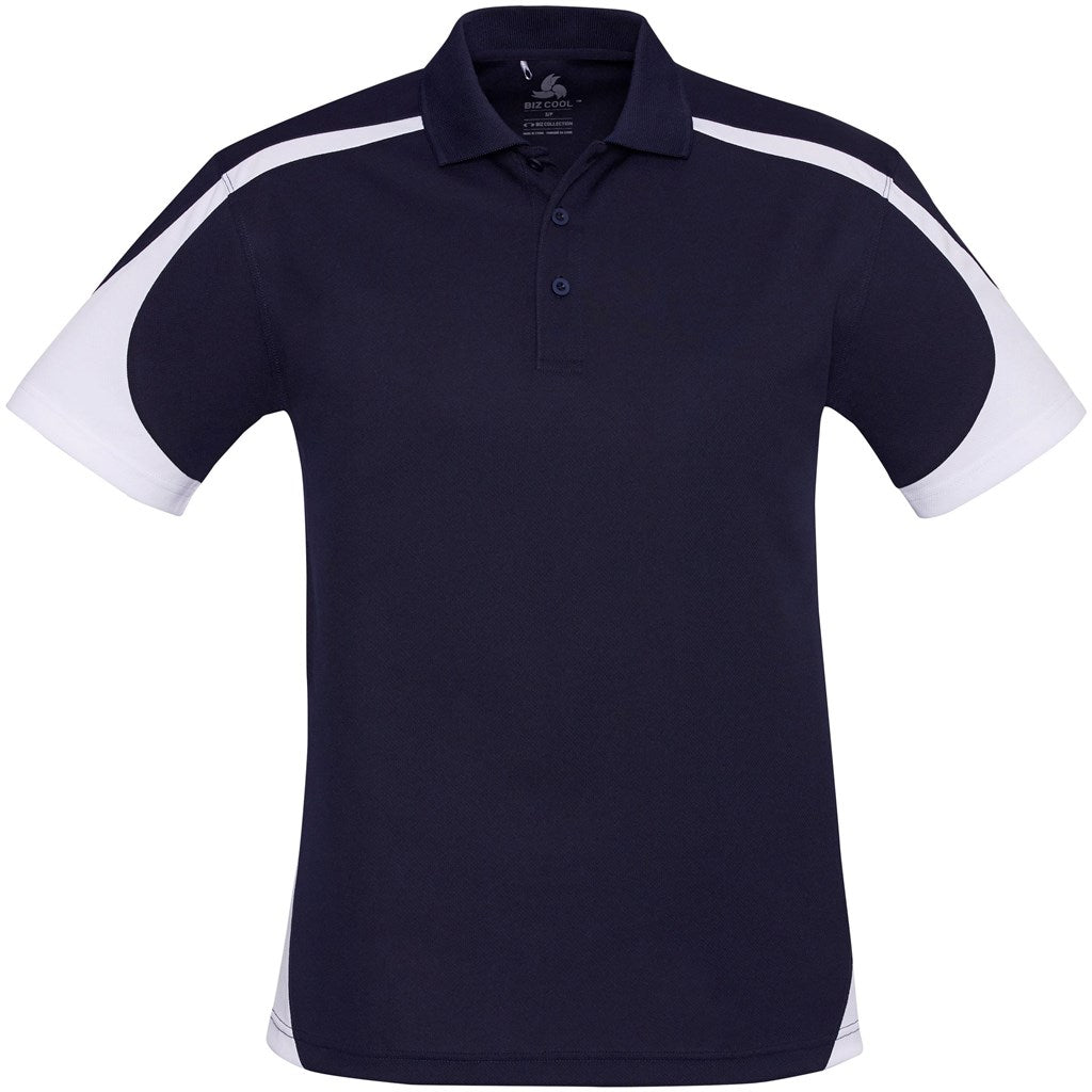 Mens Talon Golf Shirt - Navy
