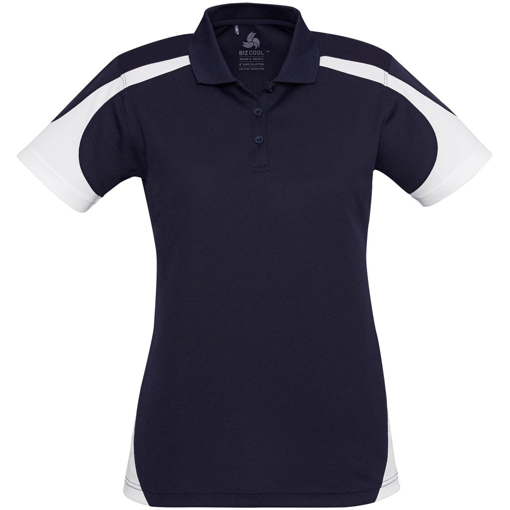 Ladies Talon Golf Shirt - Navy