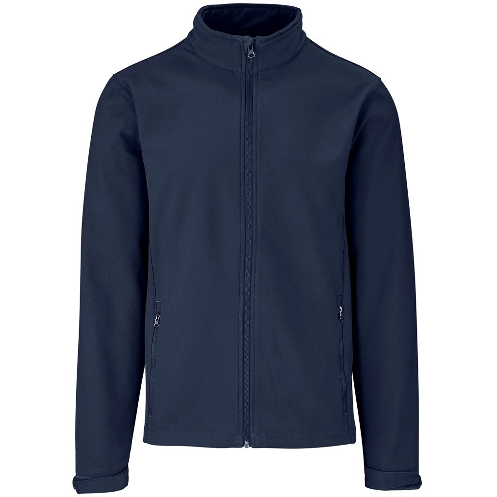 Mens Pinnacle Softshell Jacket - Navy