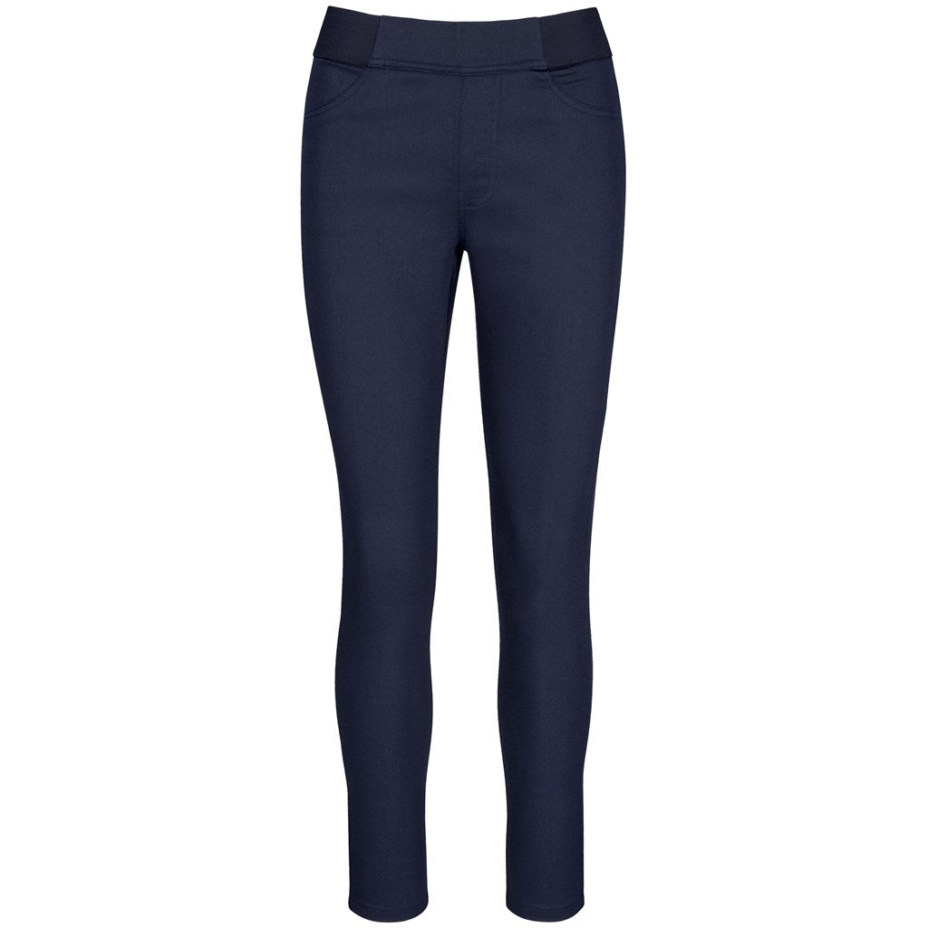 Ladies Sasha Stretch Pants - Navy