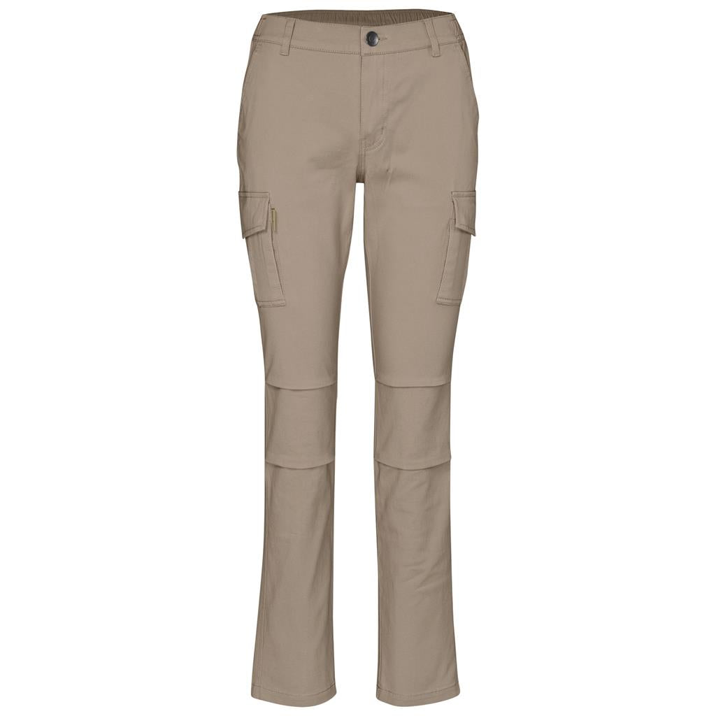 Ladies Mandara Twill Pants - Khaki