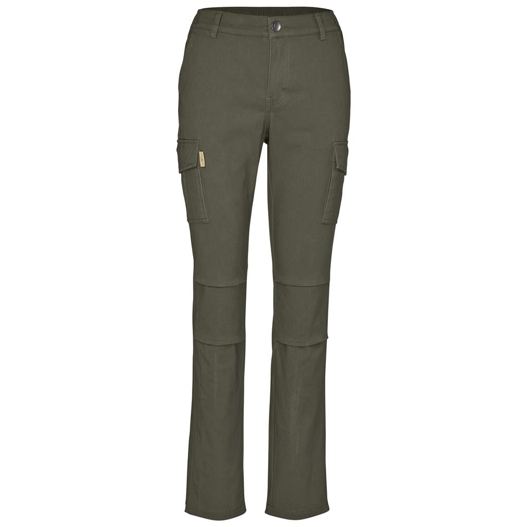 Ladies Mandara Twill Pants - Olive